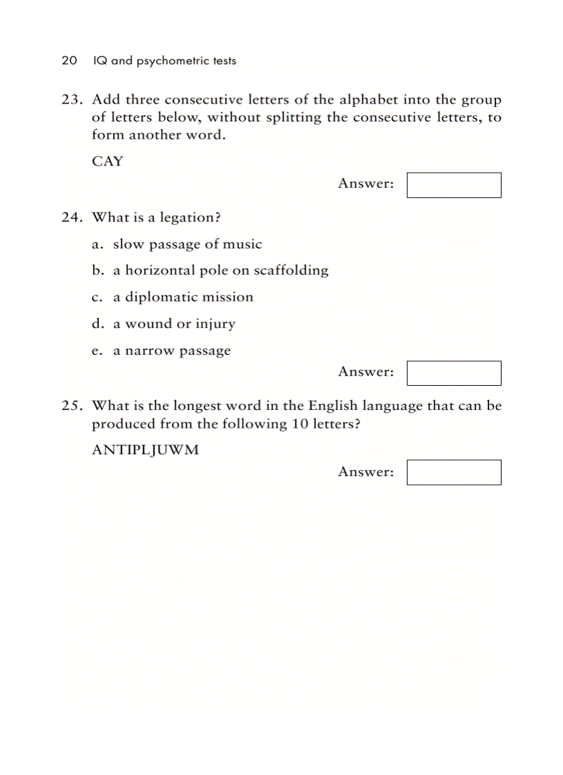 image for page E book IQ and Psychometric Tests Assess Your Personality Aptitude and Intelligence Careers Testing Trắc nghiệm IQ và đo lường tâm lý Tiếp cận đến vấn đề nhân cách năng khiếu và khả năng hiểu biết