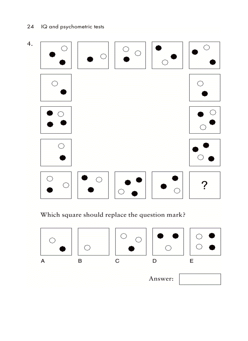 image for page E book IQ and Psychometric Tests Assess Your Personality Aptitude and Intelligence Careers Testing Trắc nghiệm IQ và đo lường tâm lý Tiếp cận đến vấn đề nhân cách năng khiếu và khả năng hiểu biết