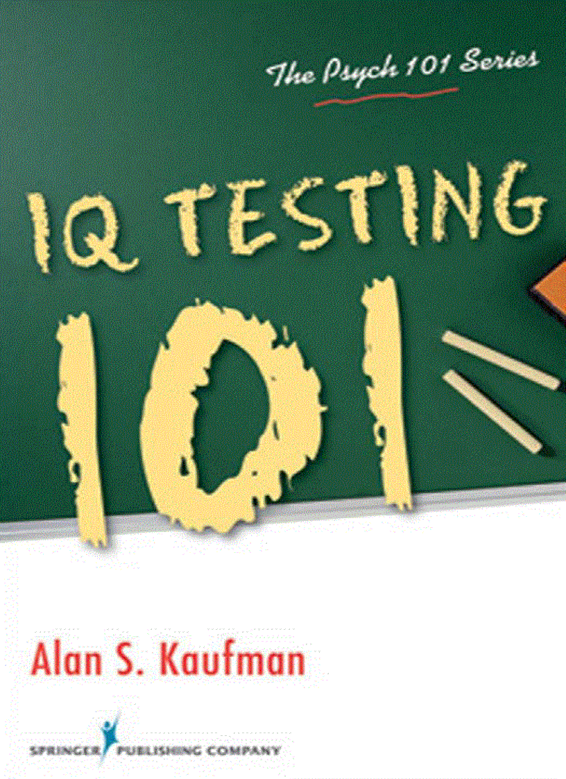 E book IQ testing 101 101 điều về trắc nghiệm IQ