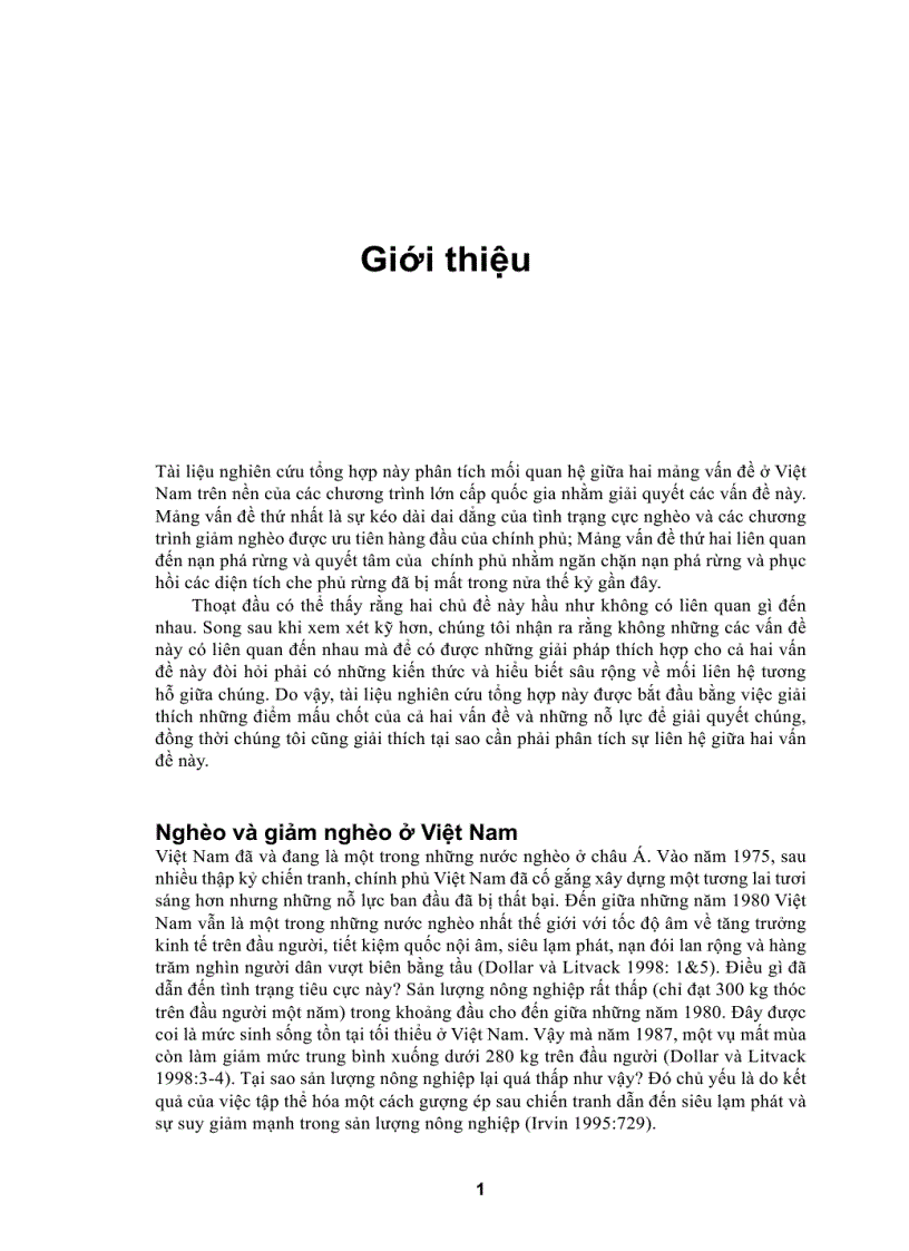 image for page Giảm nghèo và rừng ở Việt Nam William D Sunderlin Huỳnh Thu Ba