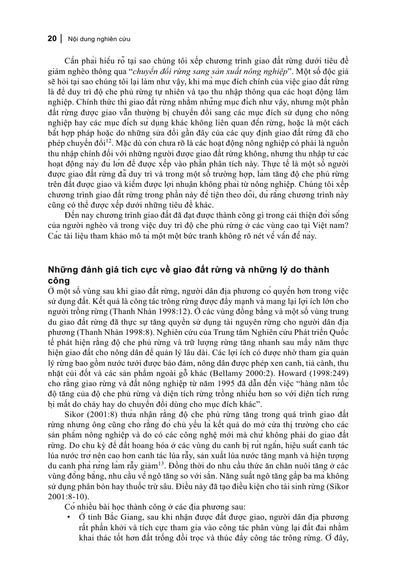 image for page Giảm nghèo và rừng ở Việt Nam William D Sunderlin Huỳnh Thu Ba