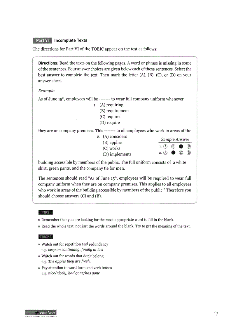 image for page Bộ sách và đĩa luyện thi Toeic từ cơ bản đến nâng cao quyển 1 Starter Toeic