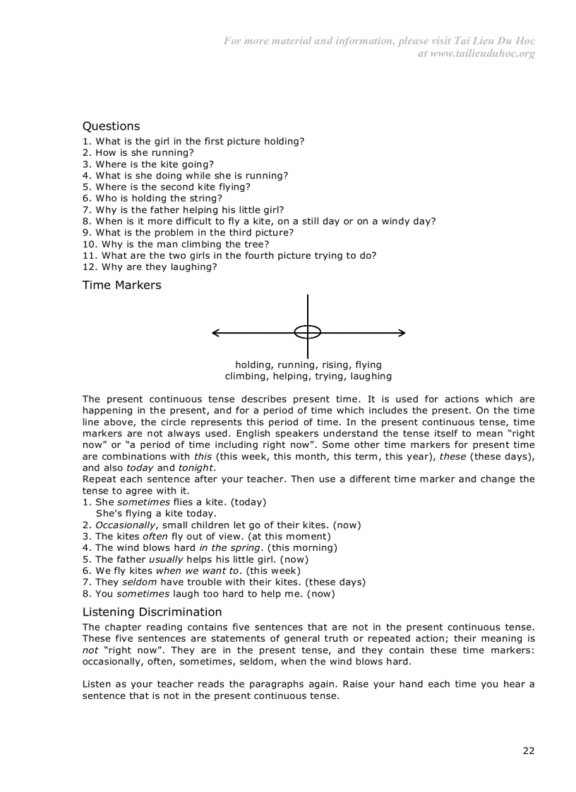 image for page Changing Times Changing Tenses A Review of the English Tense System