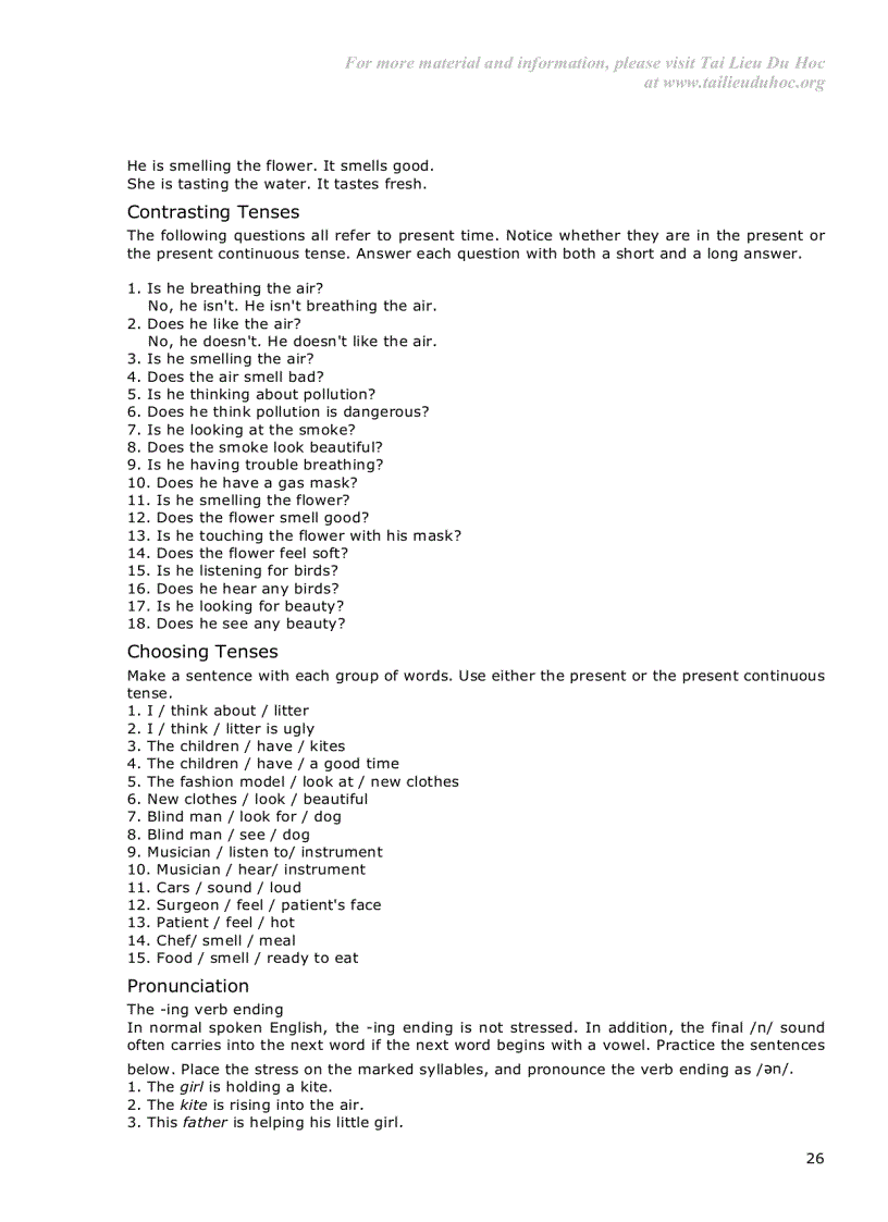 image for page Changing Times Changing Tenses A Review of the English Tense System