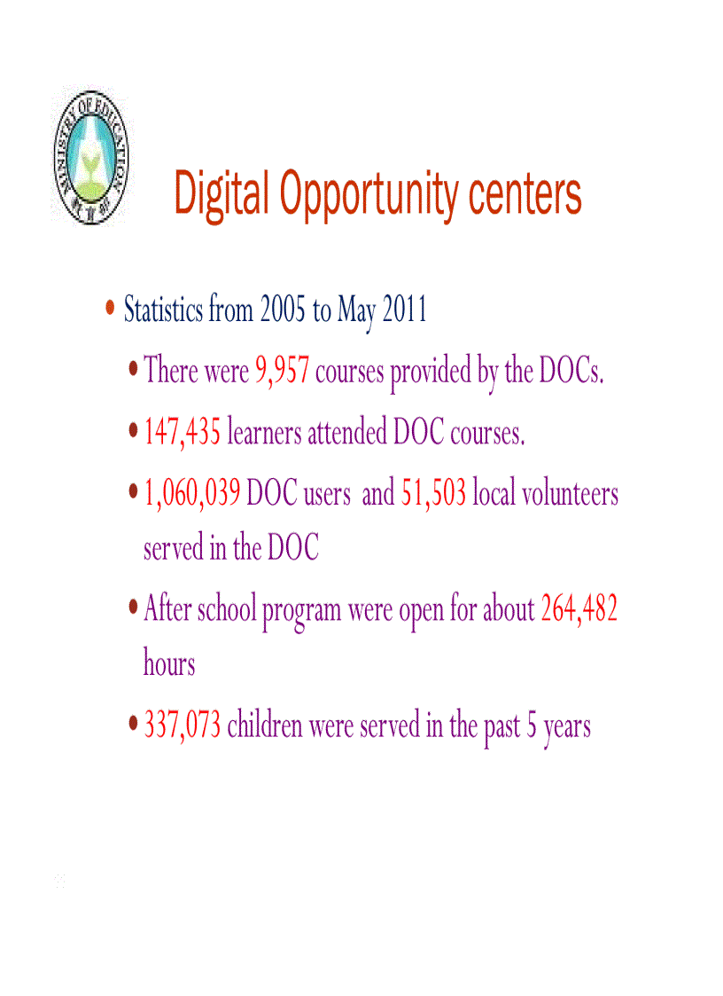 image for page Bridging the Digital Divide Shan Min Han MOE Taiwan