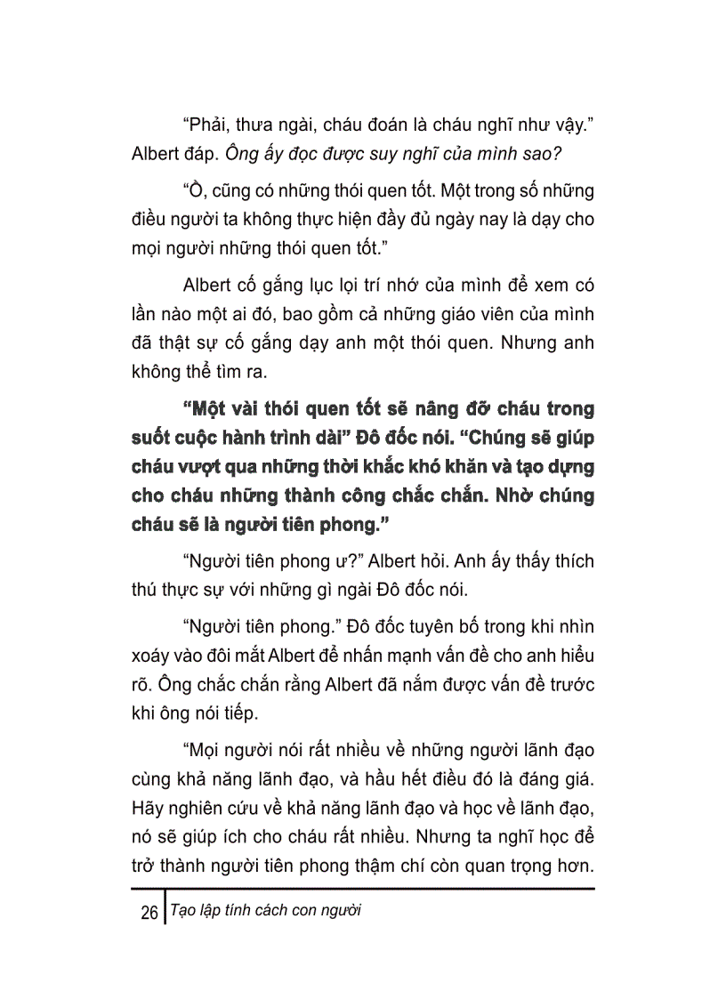 image for page Tạo lập tính cách con người