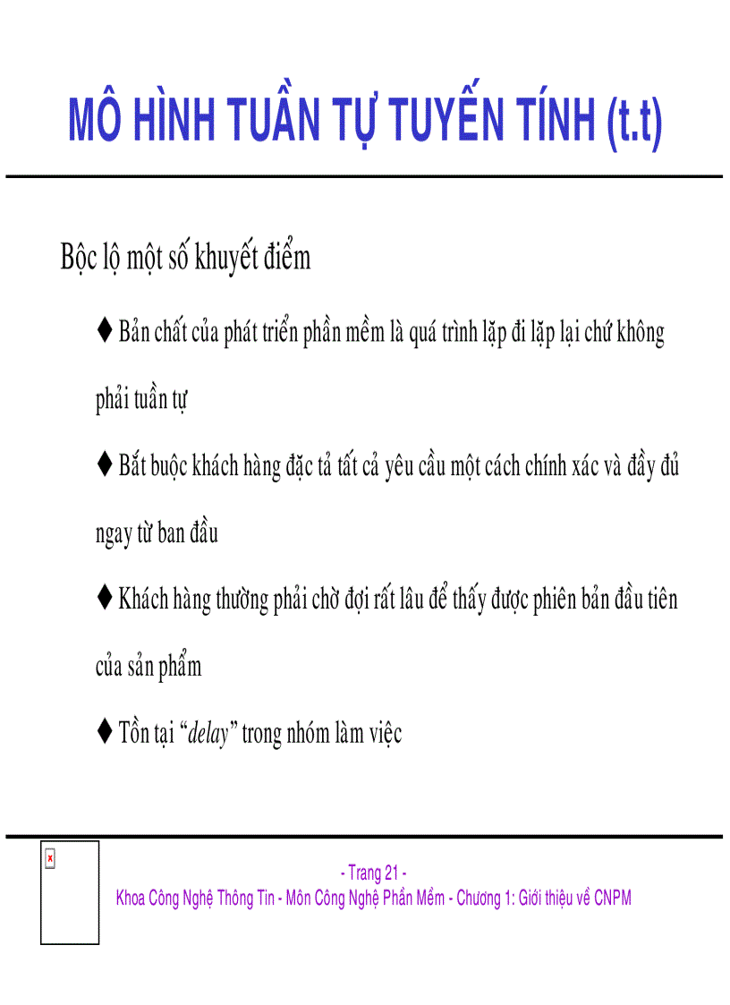 image for page Bài giảng về công nghệ phần mềm