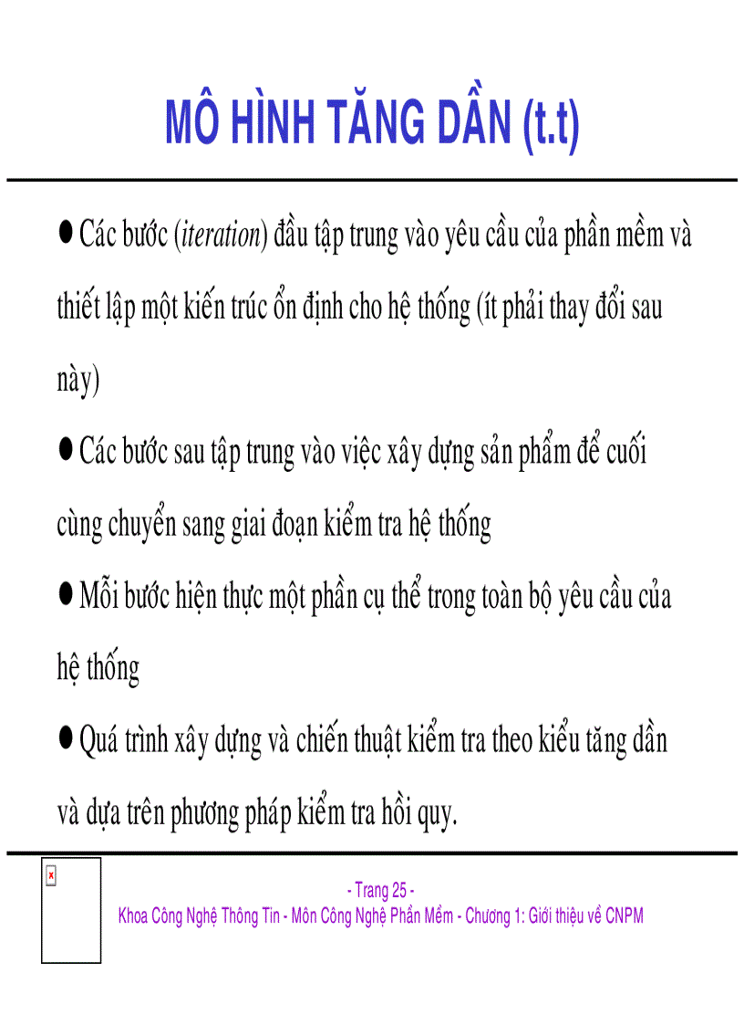 image for page Bài giảng về công nghệ phần mềm