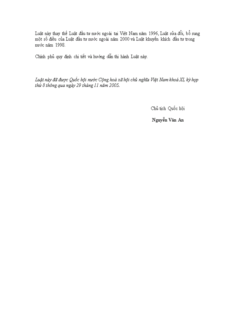 image for page Luật đầu tư