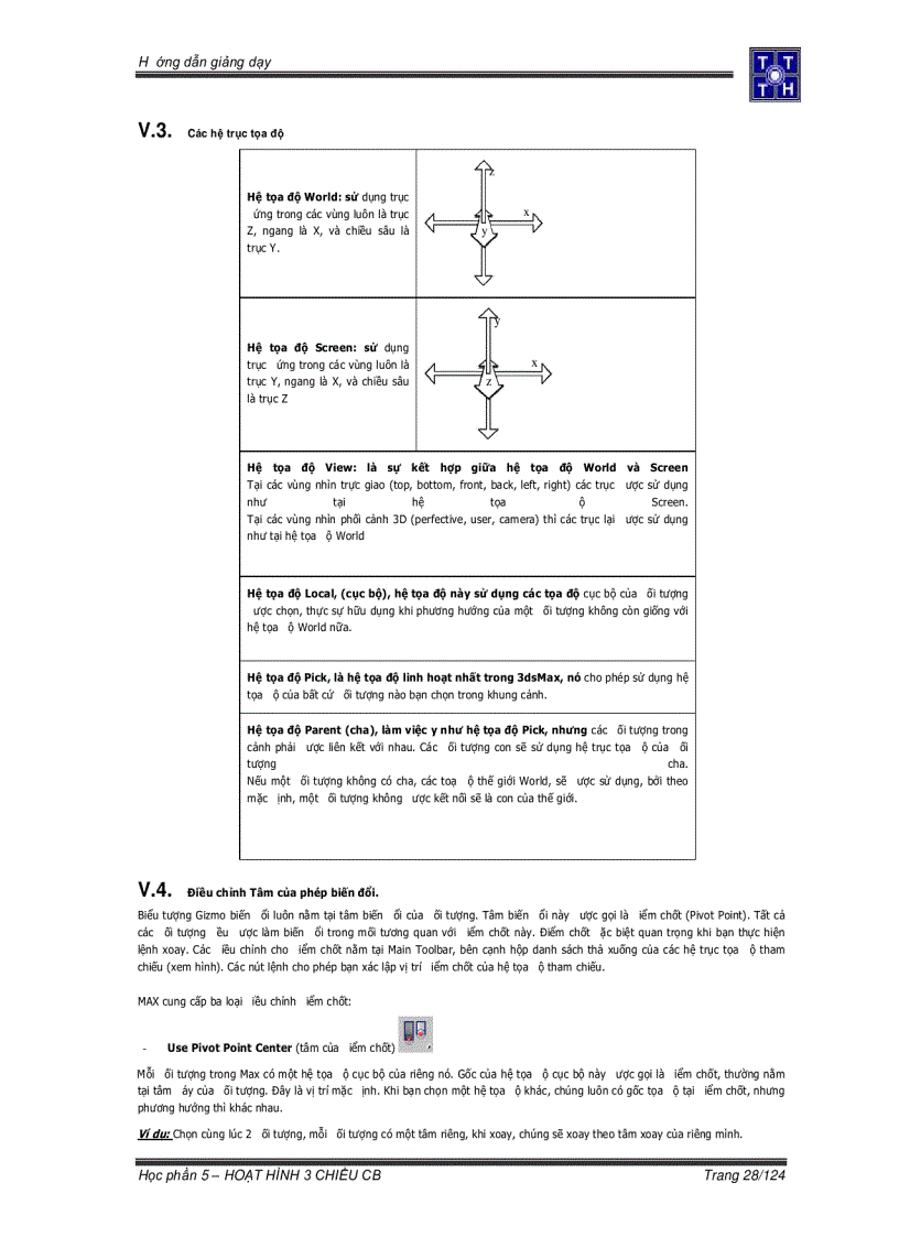 image for page Hoạt hình 3D cơ bản