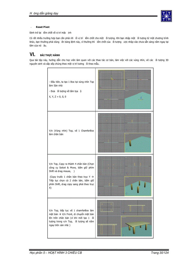 image for page Hoạt hình 3D cơ bản