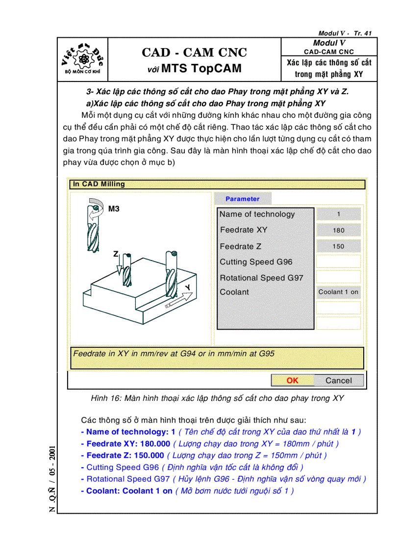image for page Kỹ thuật lập trình phay CNC với MTS CAD CAM
