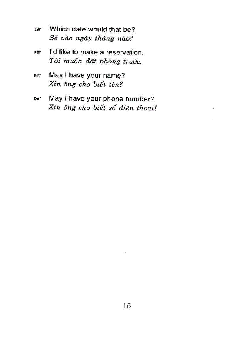 image for page Tiếng anh dịch vụ khách sạn