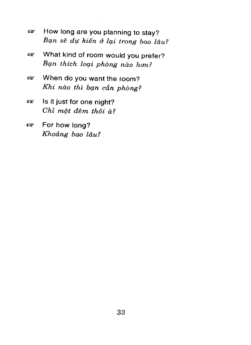 image for page Tiếng anh dịch vụ khách sạn