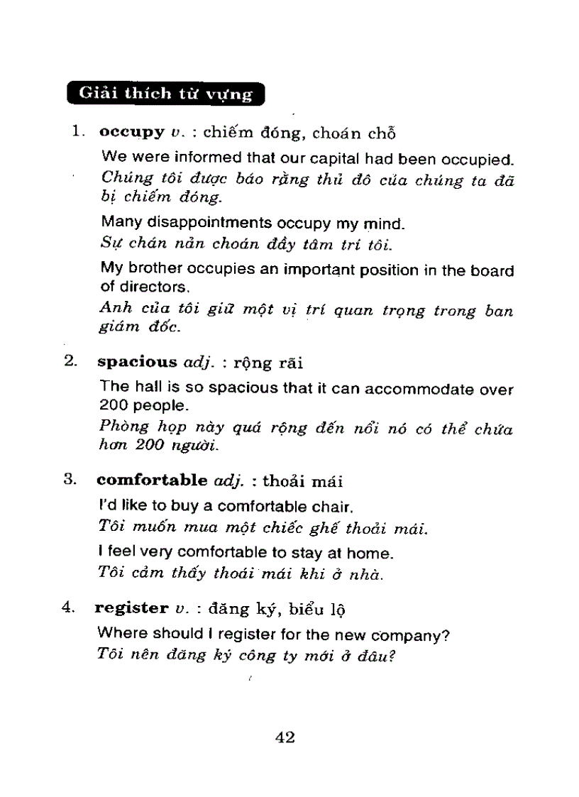 image for page Tiếng anh dịch vụ khách sạn