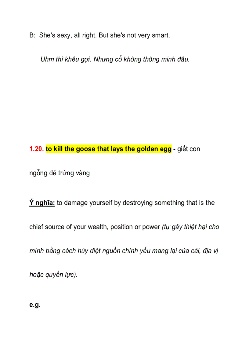 image for page Những thành ngữ tiếng anh rất hay 1