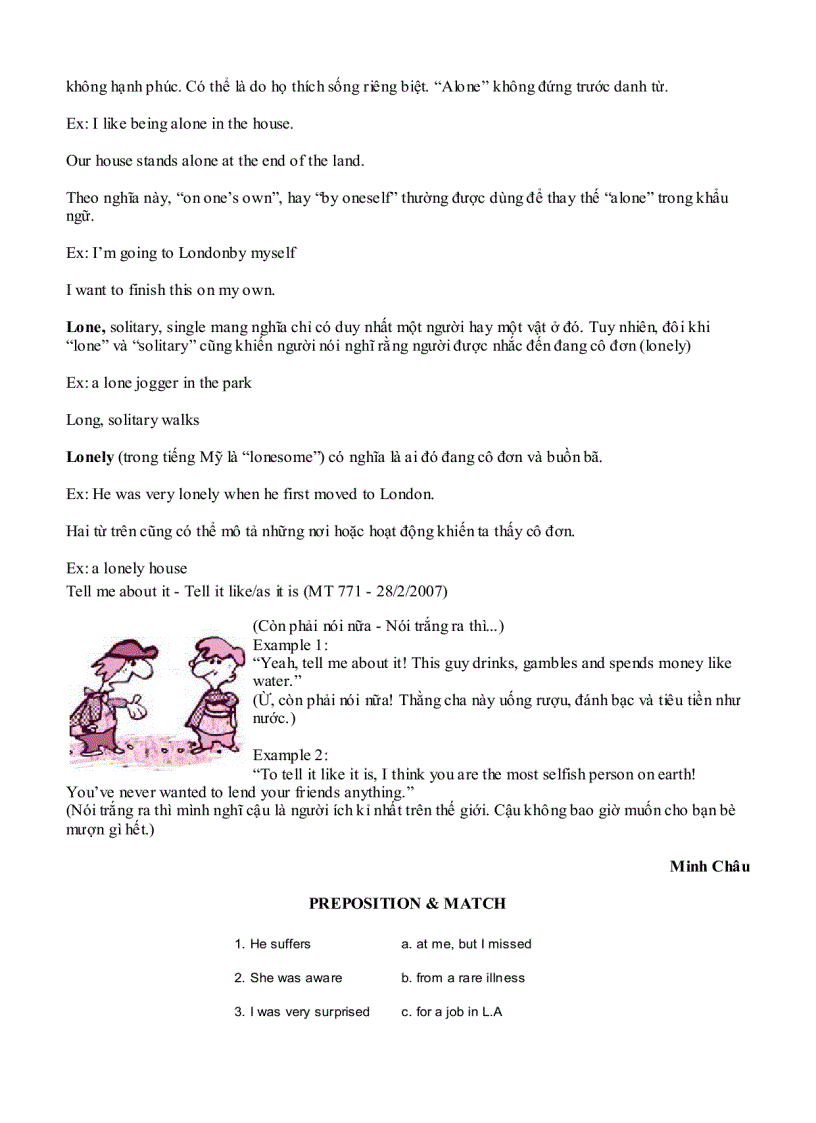 image for page Học tiếng anh qua những câu song ngữ anh việt