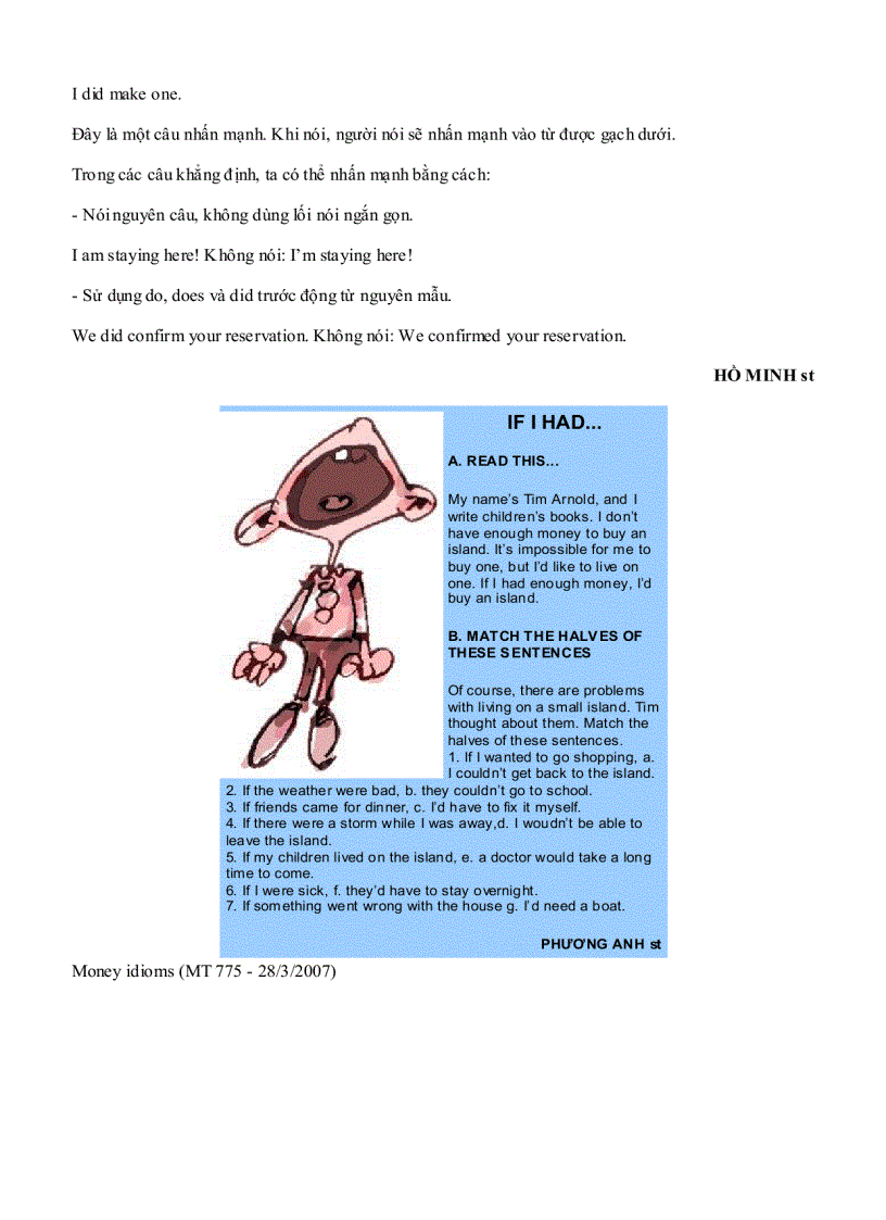 image for page Học tiếng anh qua những câu song ngữ anh việt