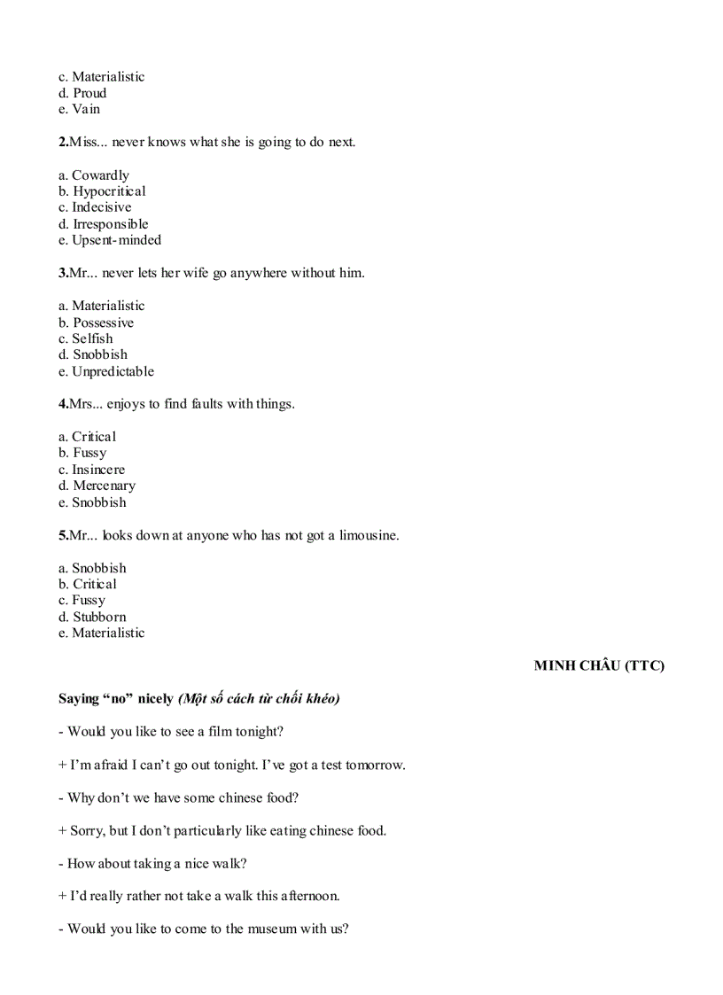 image for page Học tiếng anh qua những câu song ngữ anh việt