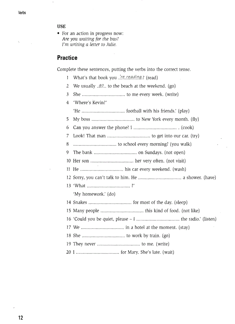 image for page Quyển Ngữ pháp thực hành cho student có trình độ trung cấp