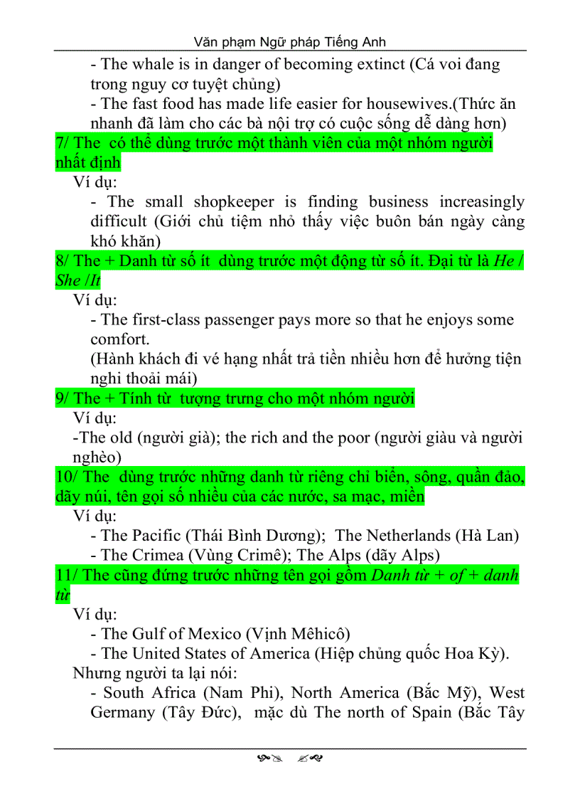 image for page Các mạo từ bất định trong tiếng anh