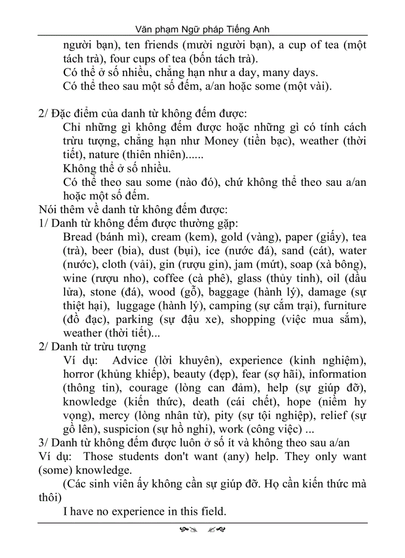 image for page Các mạo từ bất định trong tiếng anh