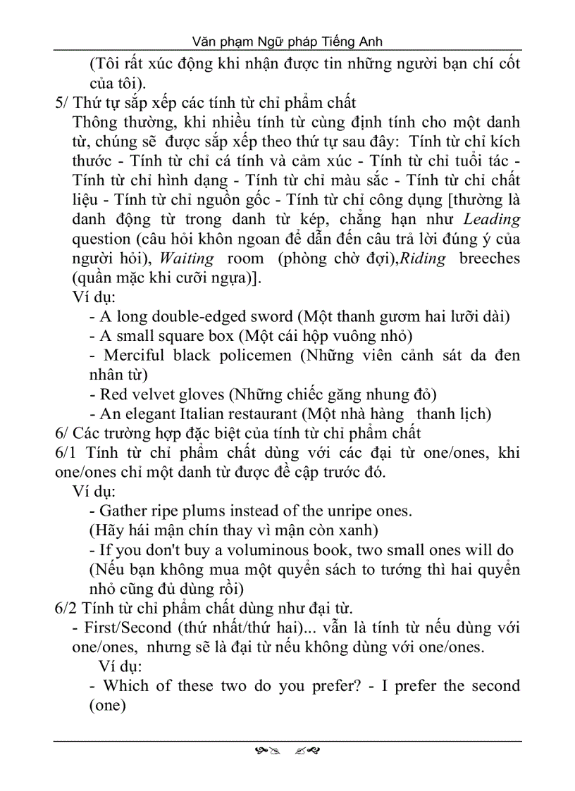 image for page Các mạo từ bất định trong tiếng anh