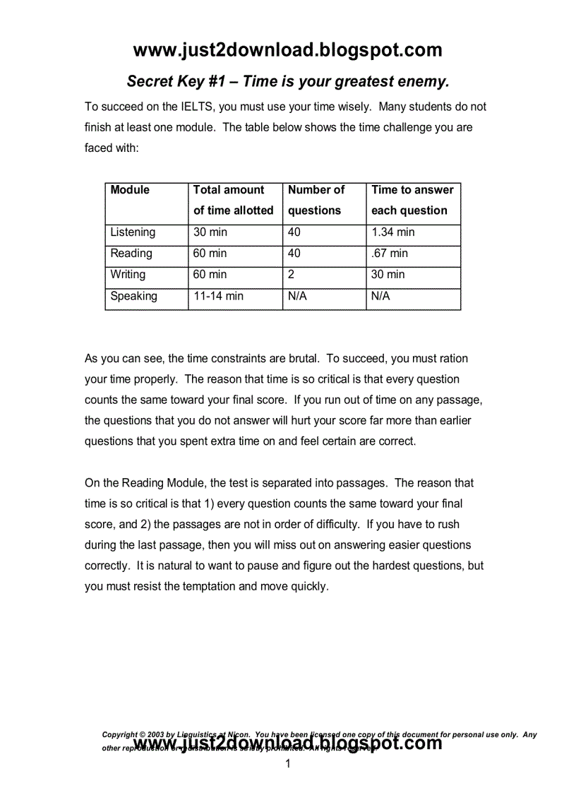 image for page Để thành công trong kỳ thi IELTS