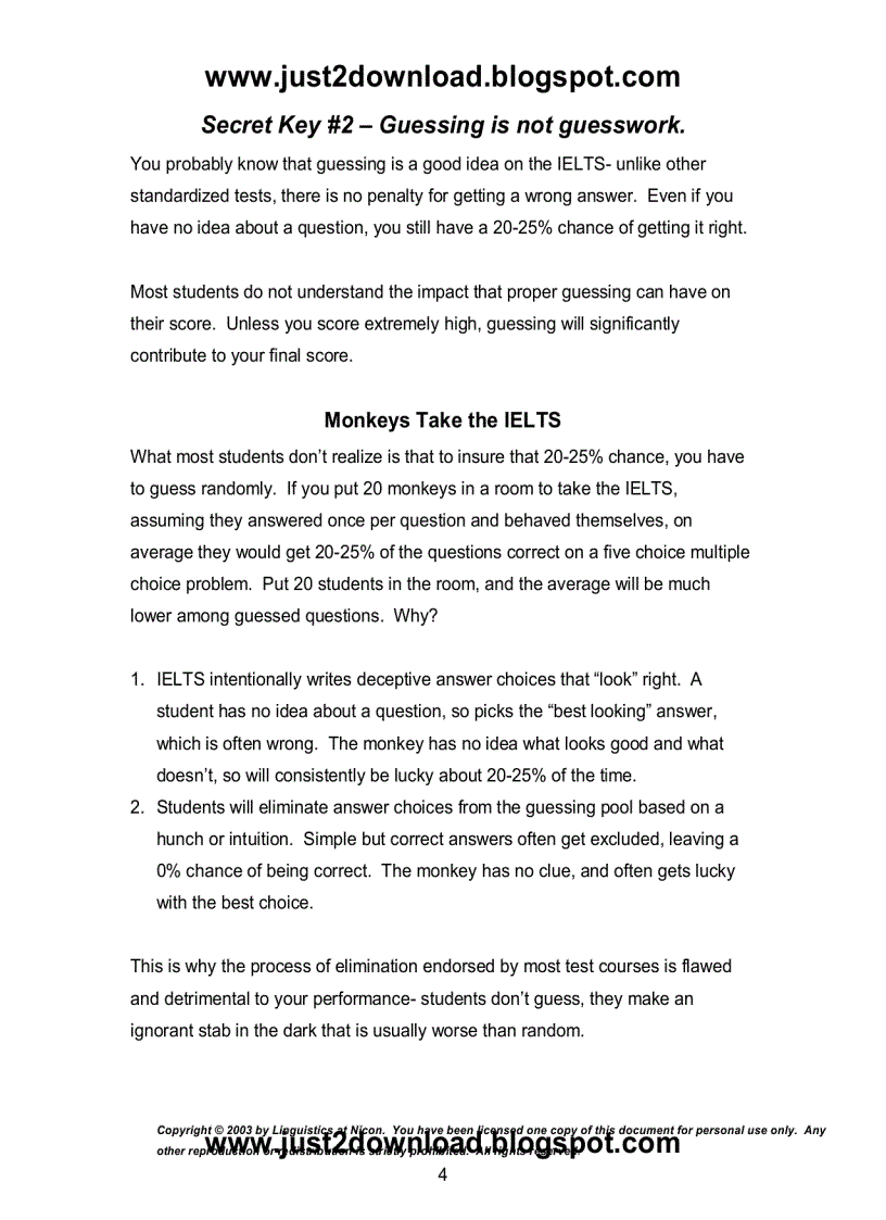 image for page Để thành công trong kỳ thi IELTS