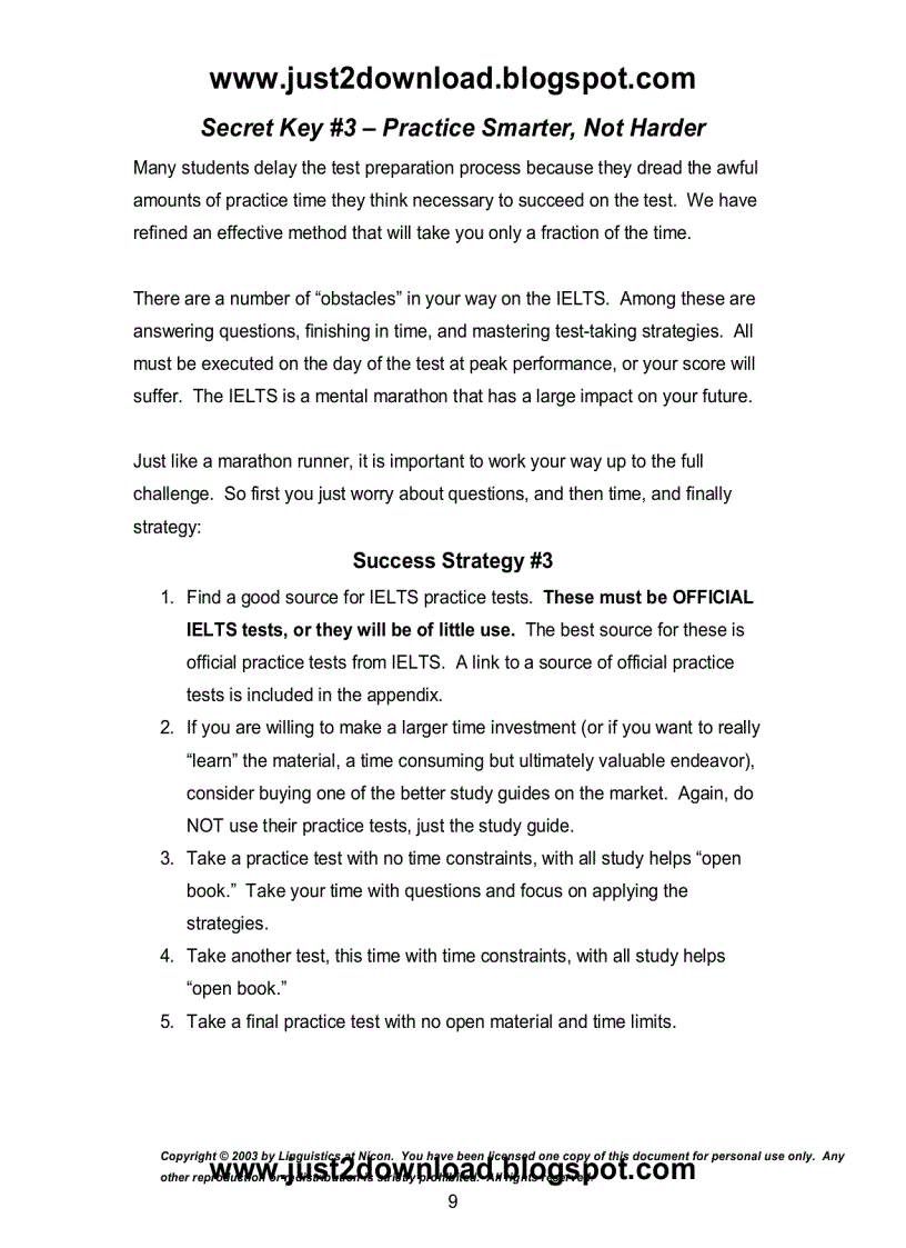 image for page Để thành công trong kỳ thi IELTS