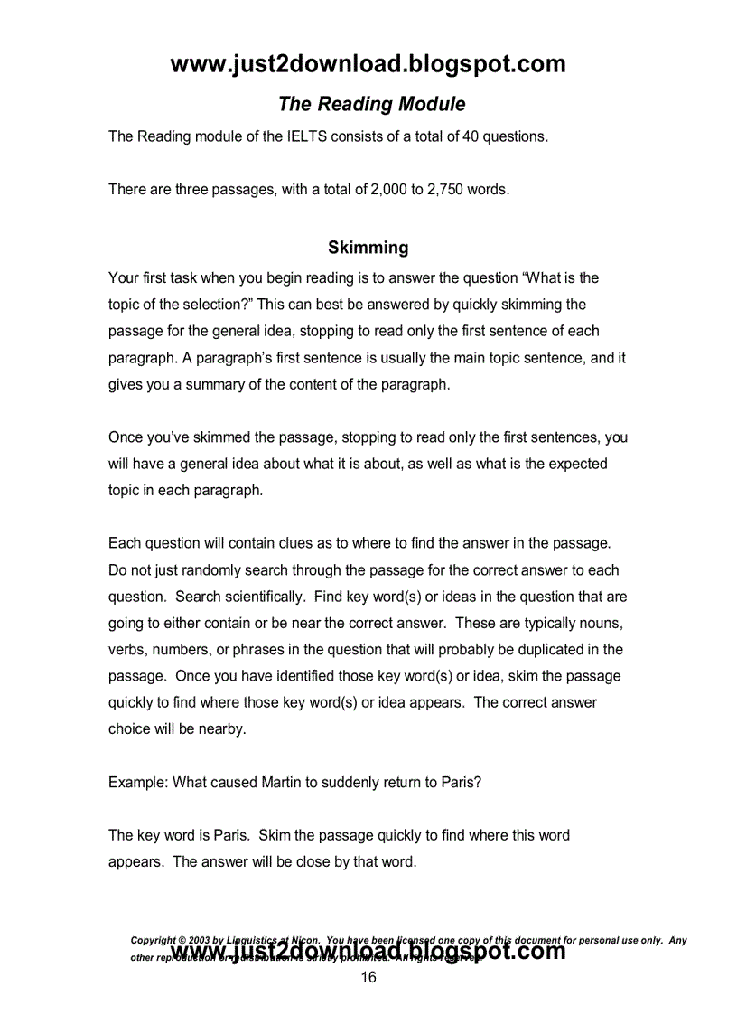 image for page Để thành công trong kỳ thi IELTS