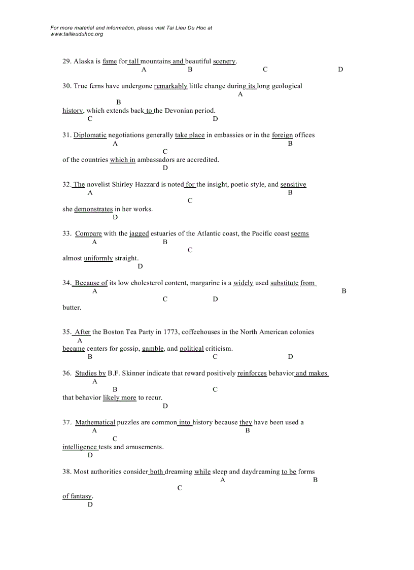 image for page Đề thi TOEFL năm 1997