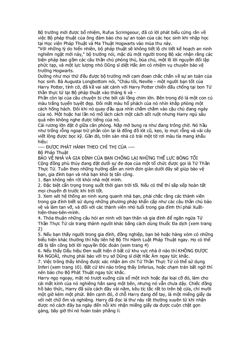 image for page Harry Porter và Hoàng tử lai