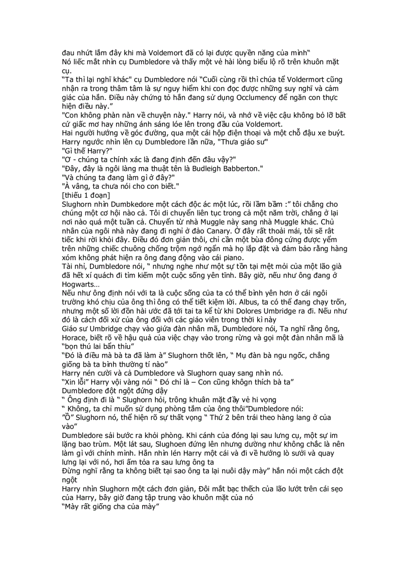 image for page Harry Porter và Hoàng tử lai