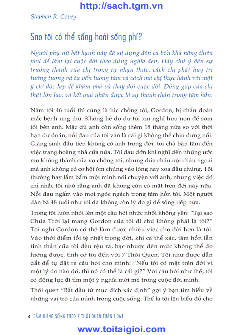 image for page ĐỌC THỬ sách Cảm hứng sống theo 1 thói quen thành đạt