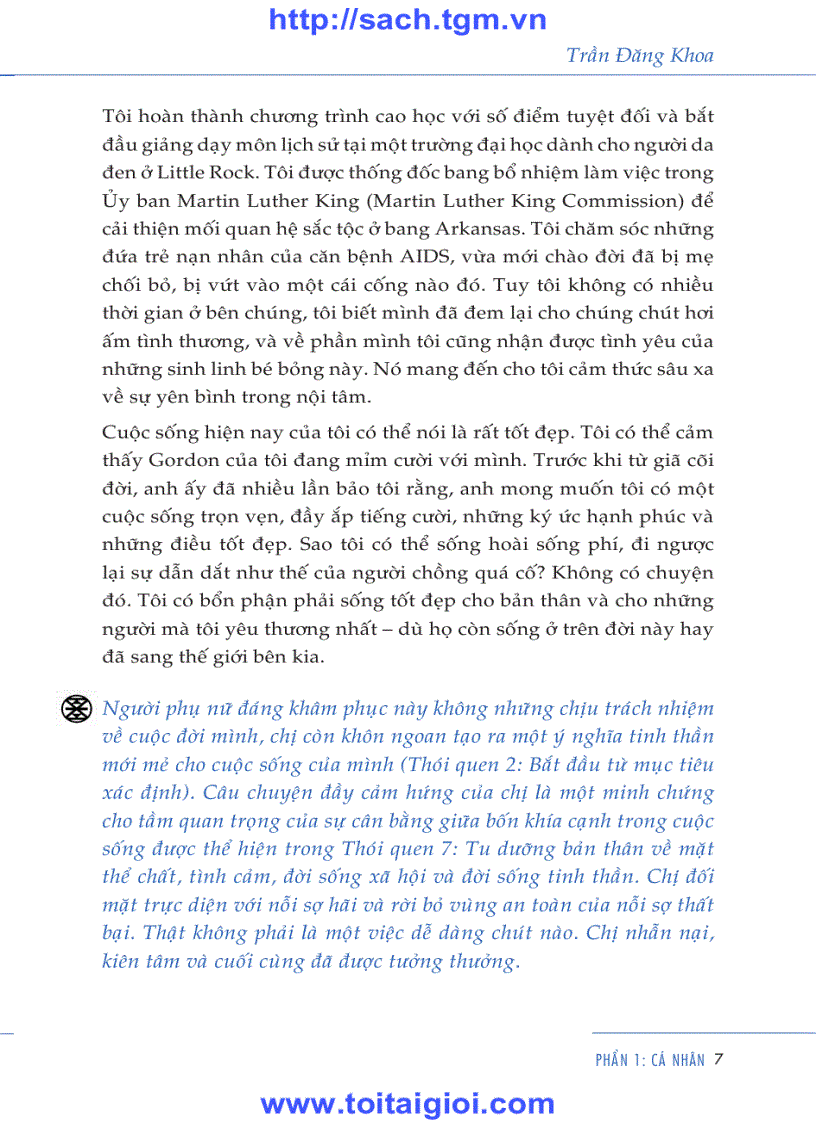 image for page ĐỌC THỬ sách Cảm hứng sống theo 1 thói quen thành đạt