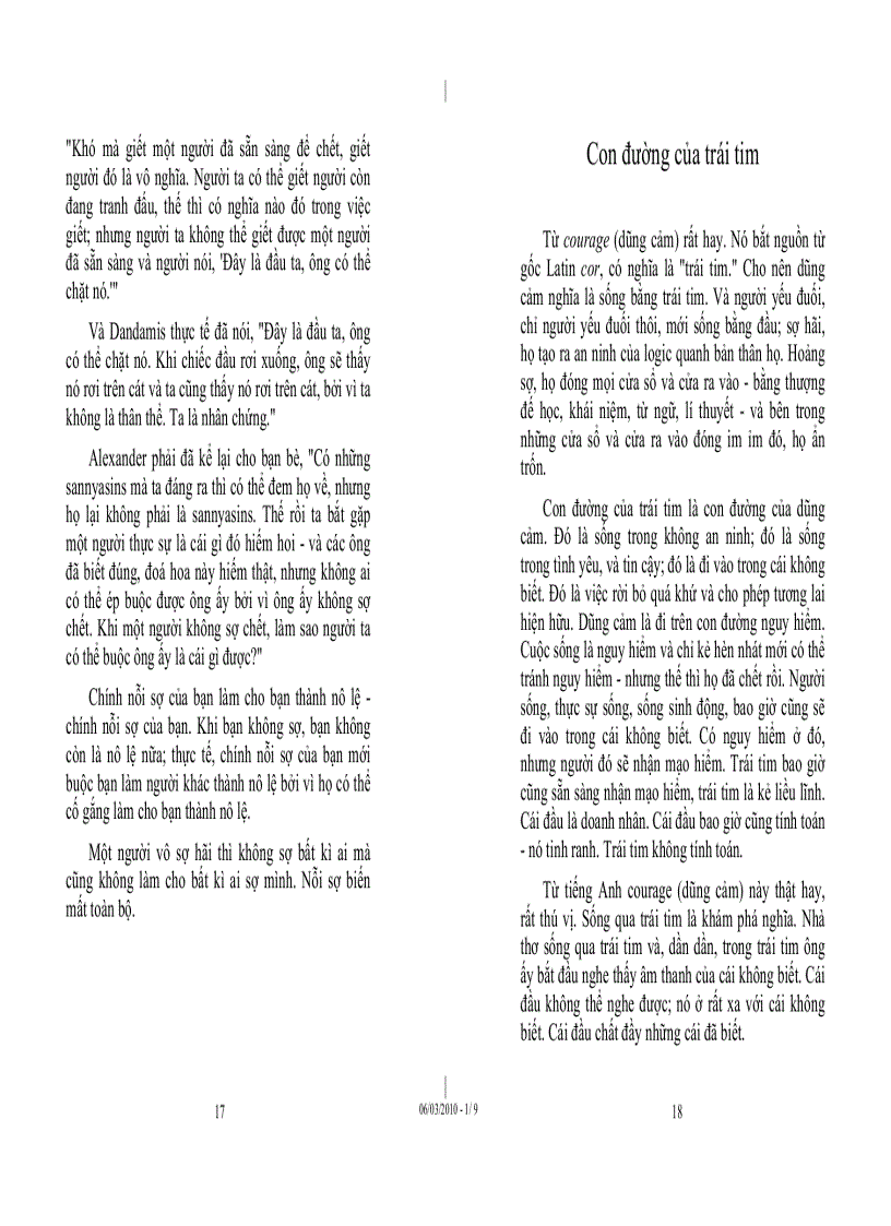 image for page Tủ sách Osho Dũng cảm