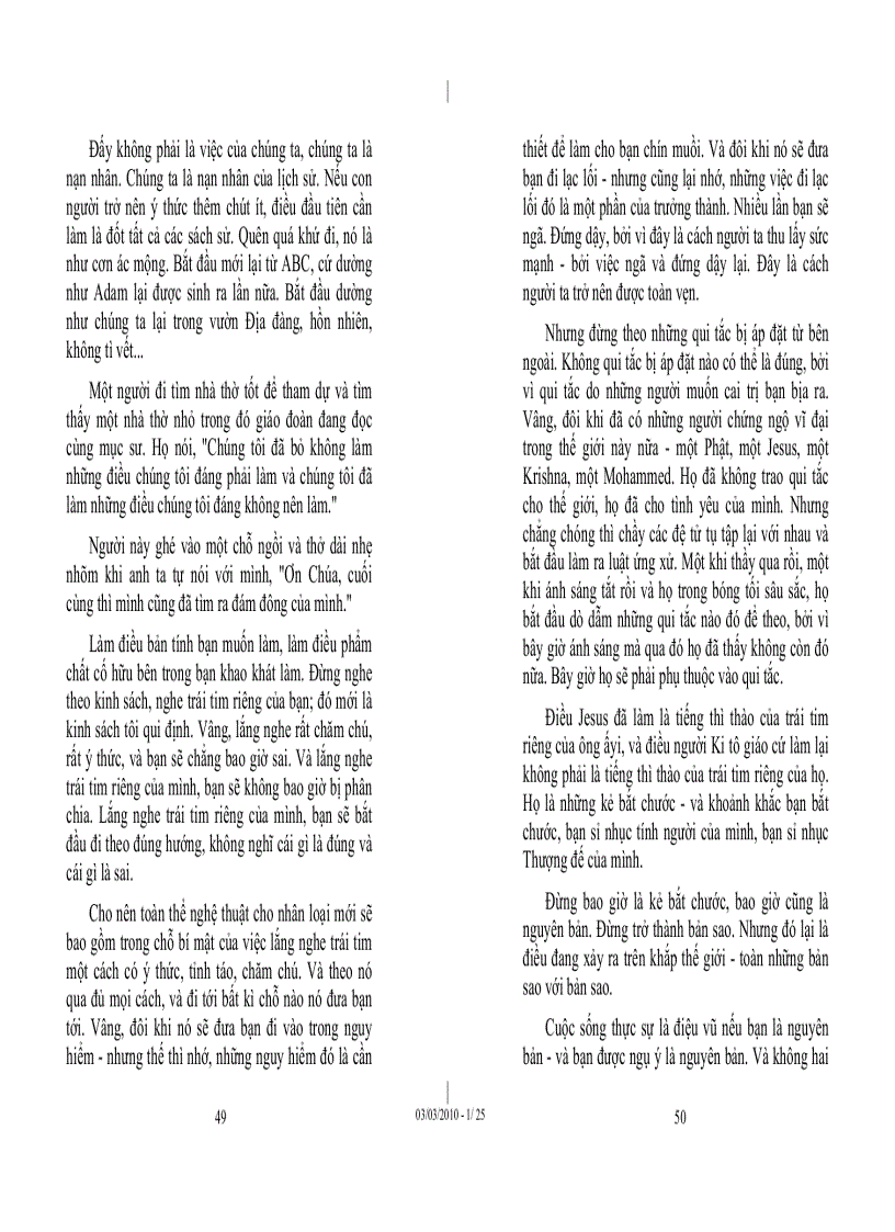 image for page Tủ sách Osho Cân bằng thân tâm