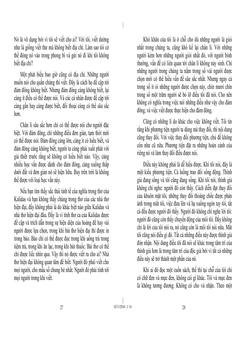 image for page Tủ sách Osho Chiều bên kia cái biết