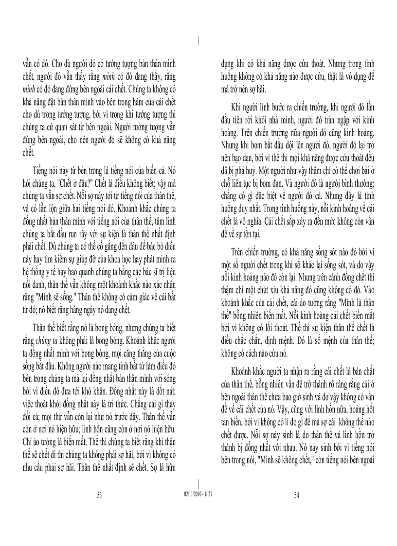 image for page Tủ sách Osho Chiều bên kia cái biết