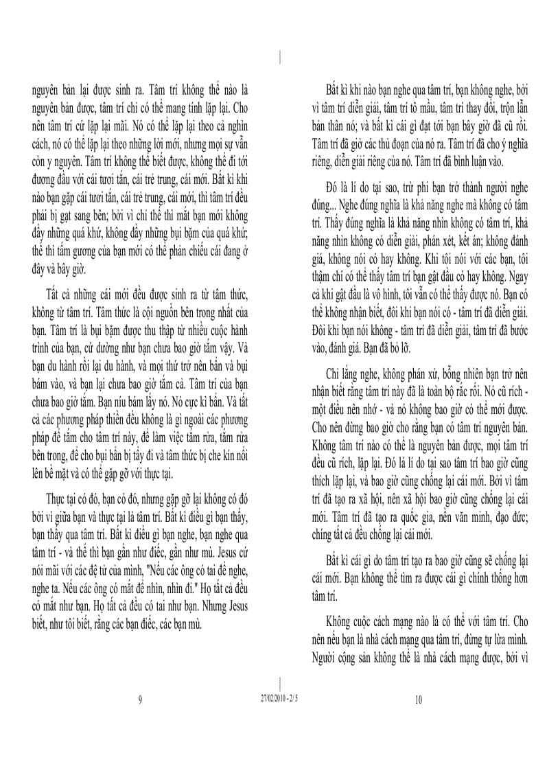 image for page Tủ sách Osho Không nước Không trăng