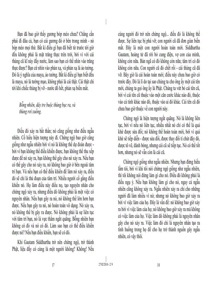 image for page Tủ sách Osho Không nước Không trăng