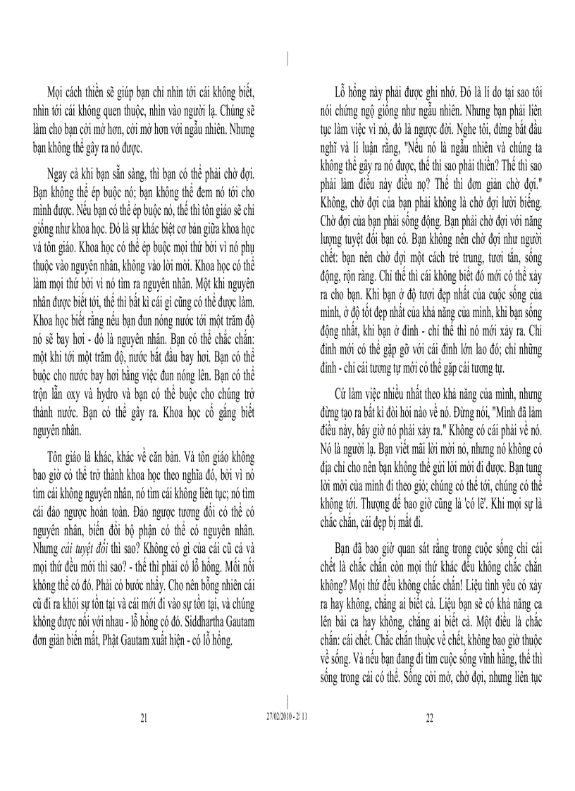 image for page Tủ sách Osho Không nước Không trăng