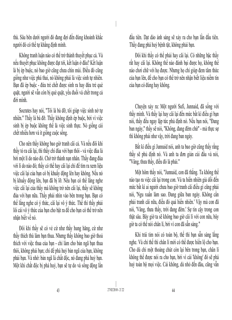 image for page Tủ sách Osho Không nước Không trăng