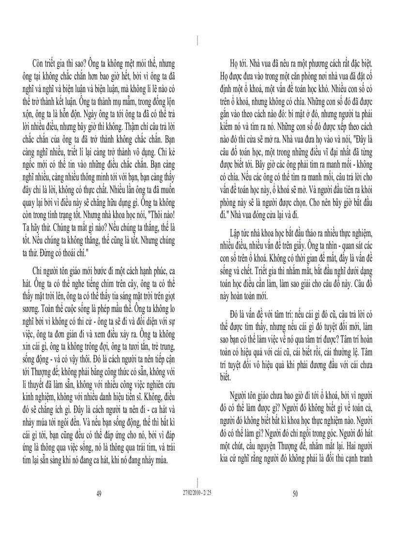 image for page Tủ sách Osho Không nước Không trăng