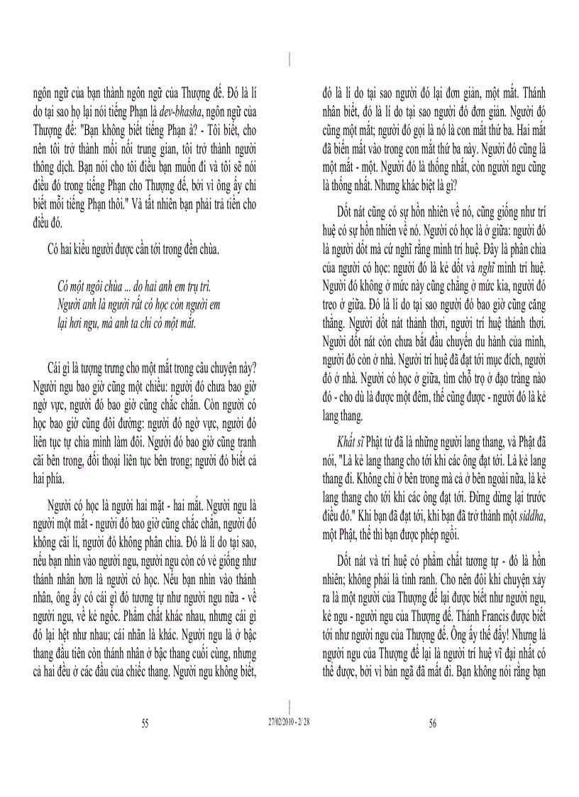 image for page Tủ sách Osho Không nước Không trăng