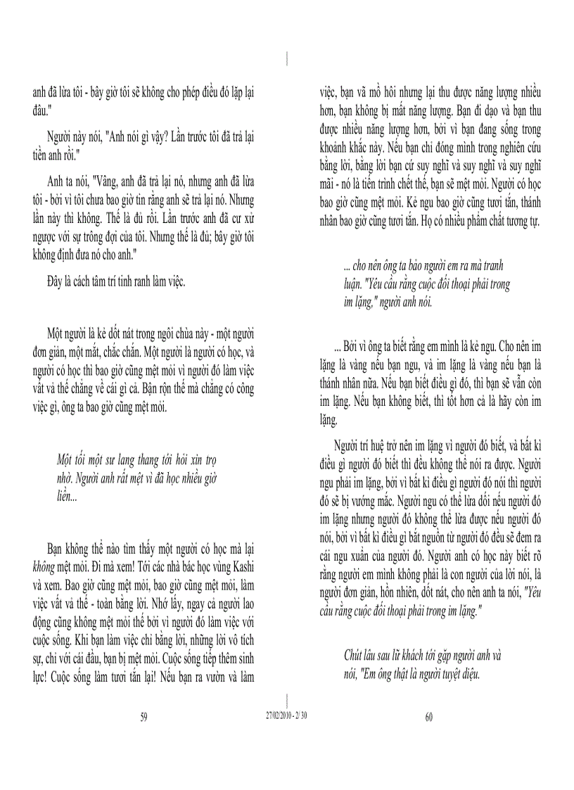 image for page Tủ sách Osho Không nước Không trăng