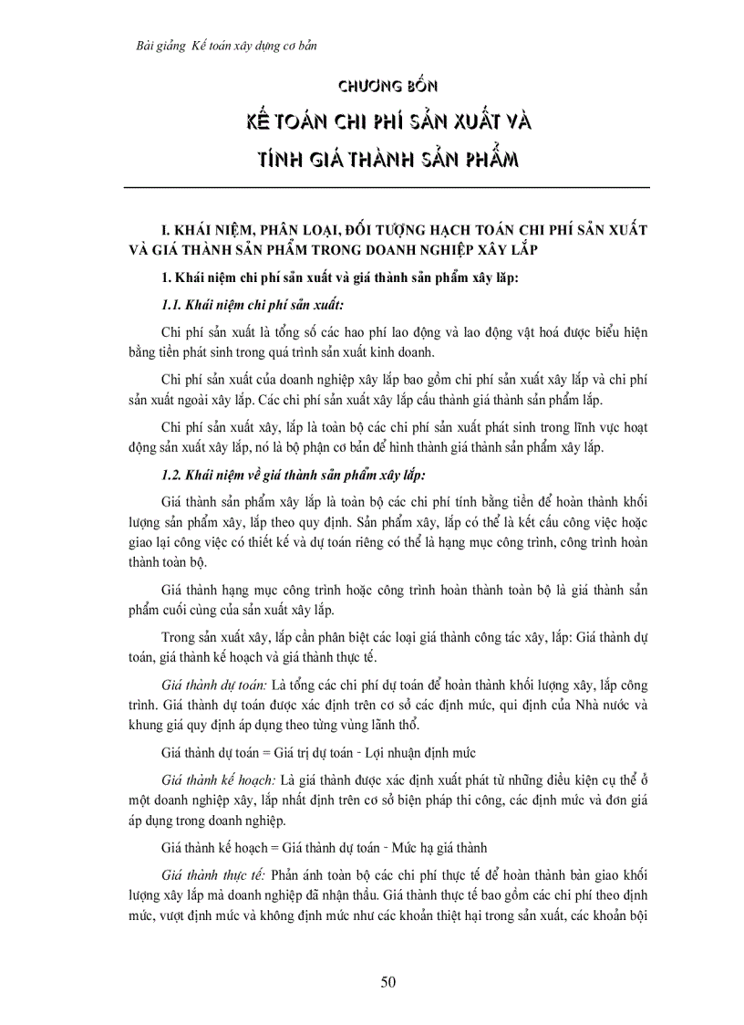 image for page Kê toán xây dựng
