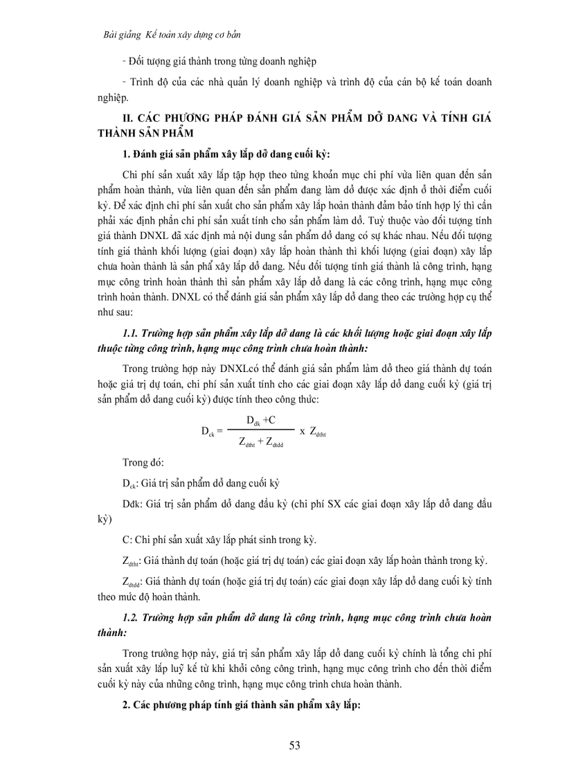 image for page Kê toán xây dựng