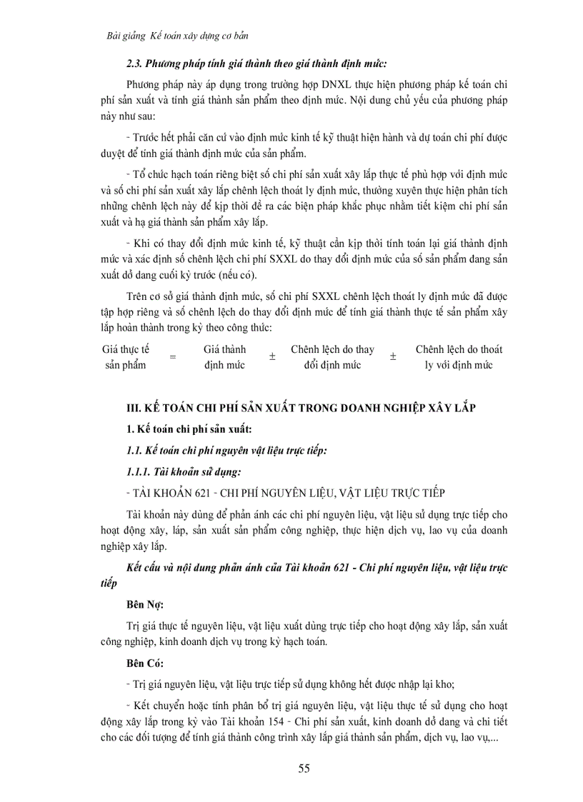 image for page Kê toán xây dựng